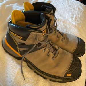 Men’s cat caterpillar works boots size 12